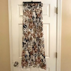 Windsor Brown and Black Wrap Skirt